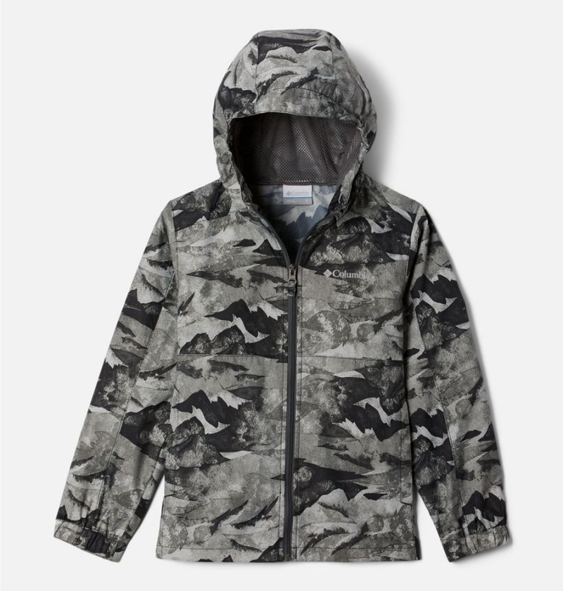Columbia Glennaker Springs Kids\' Jacket Black | UGTEZC-287