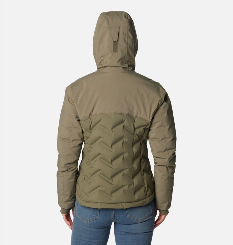 Columbia Grand Trek II Women's Puffer Jacket Green | QMDNTC-563