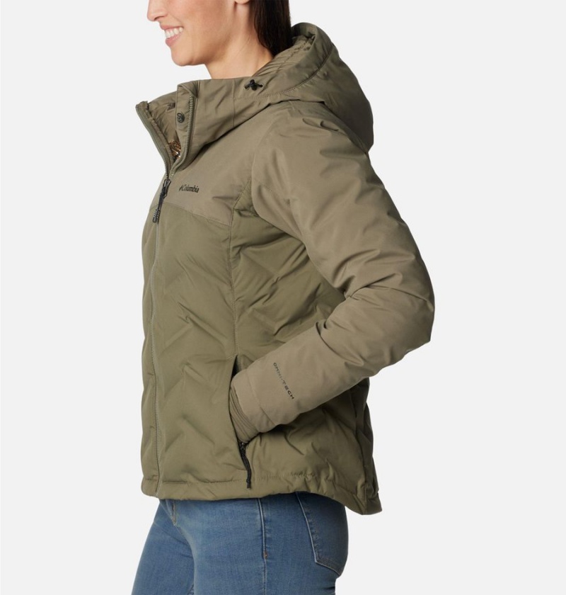 Columbia Grand Trek II Women's Puffer Jacket Green | QMDNTC-563