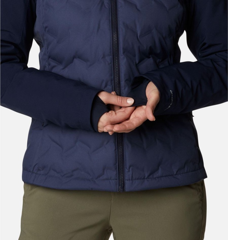 Columbia Grand Trek II Women's Puffer Jacket Navy | JAWYRM-763