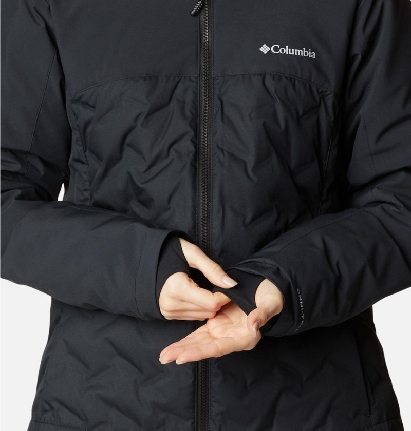 Columbia Grand Trek II Women's Puffer Jacket Black | IQWNMB-952