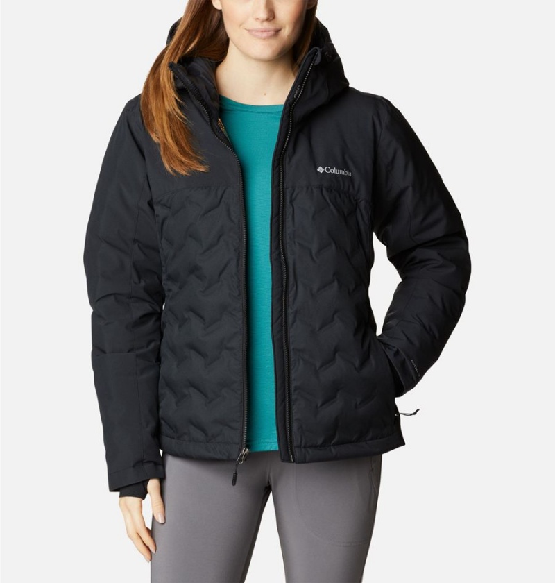 Columbia Grand Trek II Women's Puffer Jacket Black | IQWNMB-952
