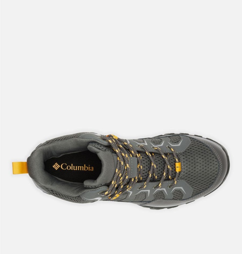 Columbia Granite Trail Mid Waterproof Men's Hiking Shoes Grey | HVQEJB-075