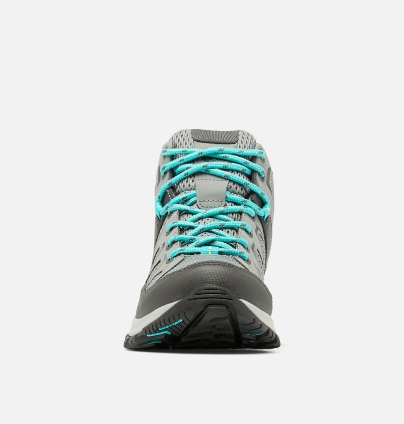 Columbia Granite Trail Mid Waterproof Women's Hiking Shoes Grey | DVRZPW-487