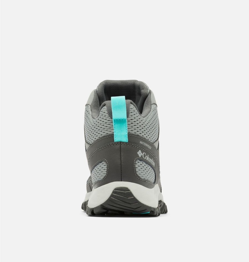 Columbia Granite Trail Mid Waterproof Women's Hiking Shoes Grey | DVRZPW-487