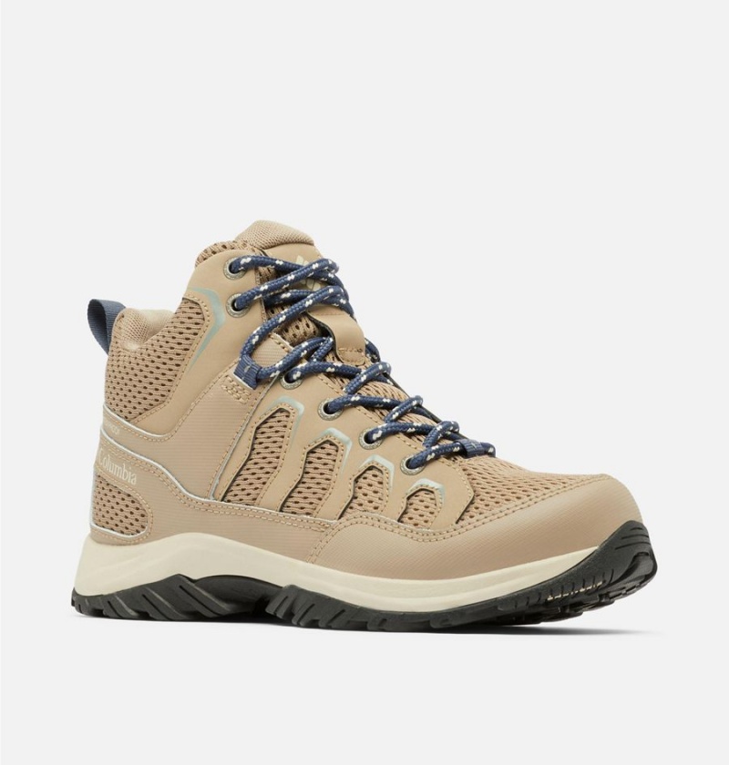Columbia Granite Trail Mid Waterproof Women's Hiking Shoes Brown | MALPGW-015