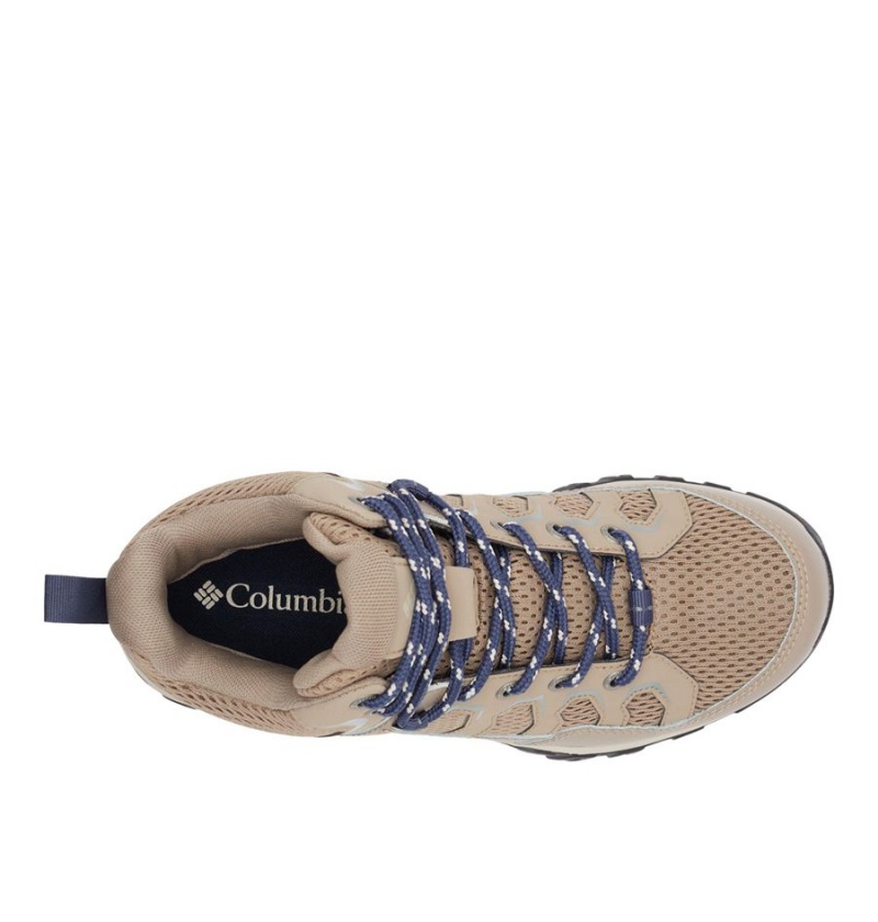 Columbia Granite Trail Mid Waterproof Women's Hiking Shoes Brown | MALPGW-015