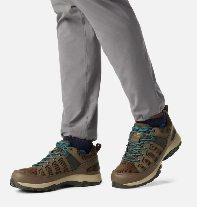Columbia Granite Trail Waterproof Men's Hiking Shoes Brown | GFYTCJ-684