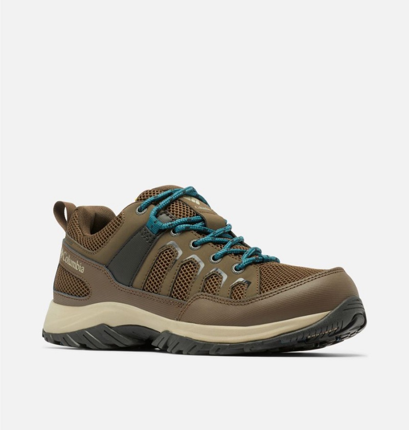 Columbia Granite Trail Waterproof Men's Hiking Shoes Brown | GFYTCJ-684