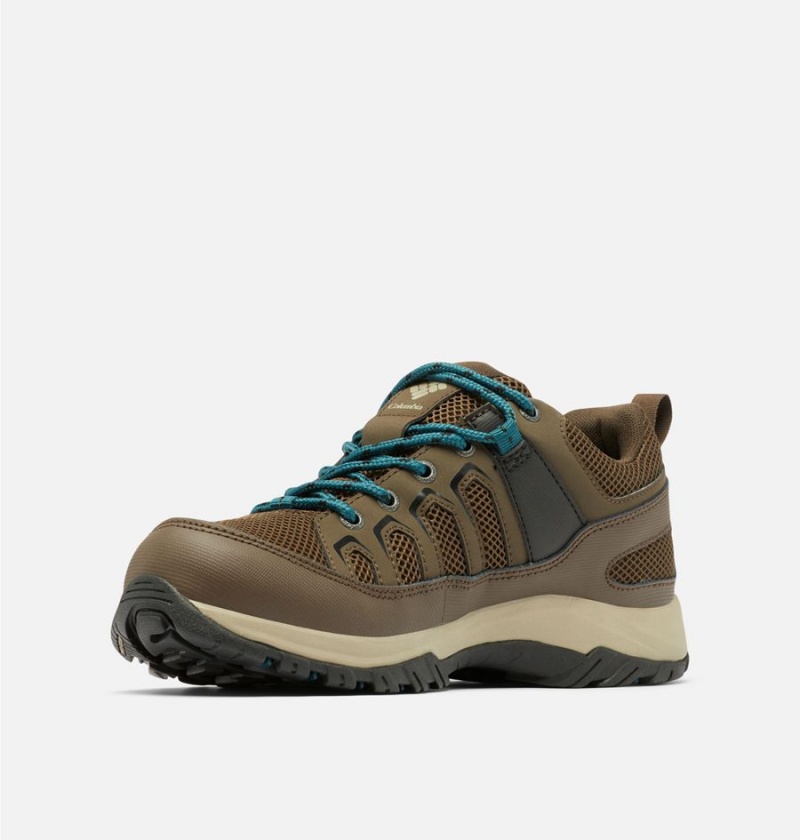 Columbia Granite Trail Waterproof Men's Hiking Shoes Brown | GFYTCJ-684