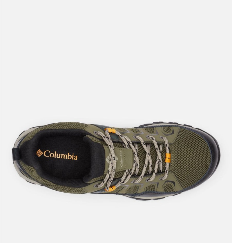Columbia Granite Trail Waterproof Men's Hiking Shoes Olive | RWSXKD-104