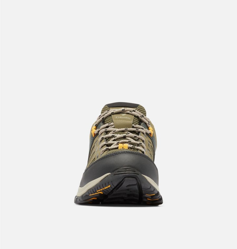 Columbia Granite Trail Waterproof Men's Hiking Shoes Olive | RWSXKD-104