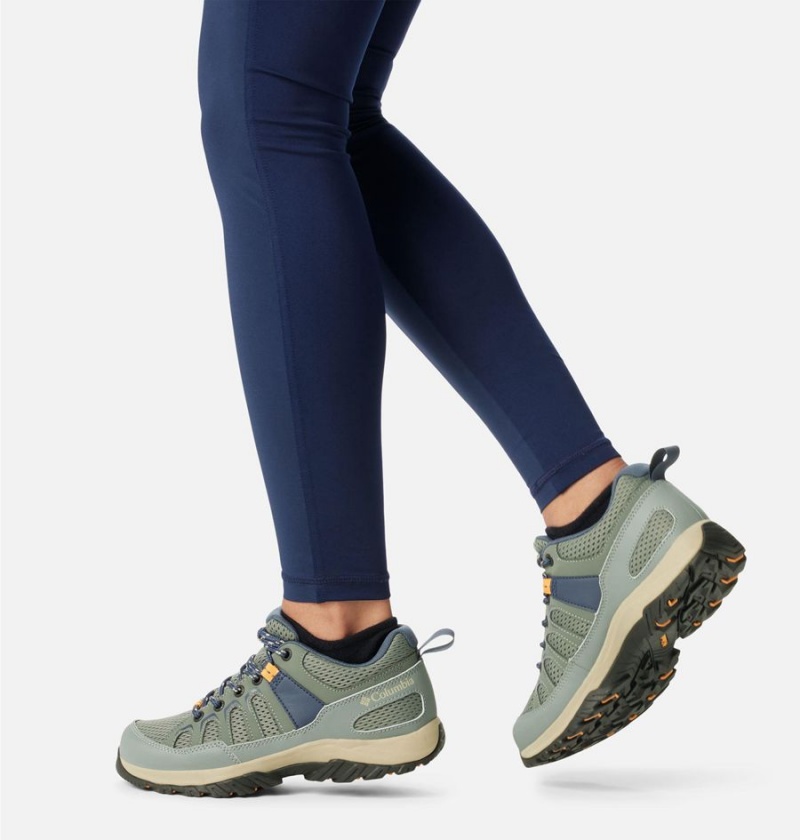 Columbia Granite Trail Waterproof Women's Hiking Shoes Olive | MGIULV-861