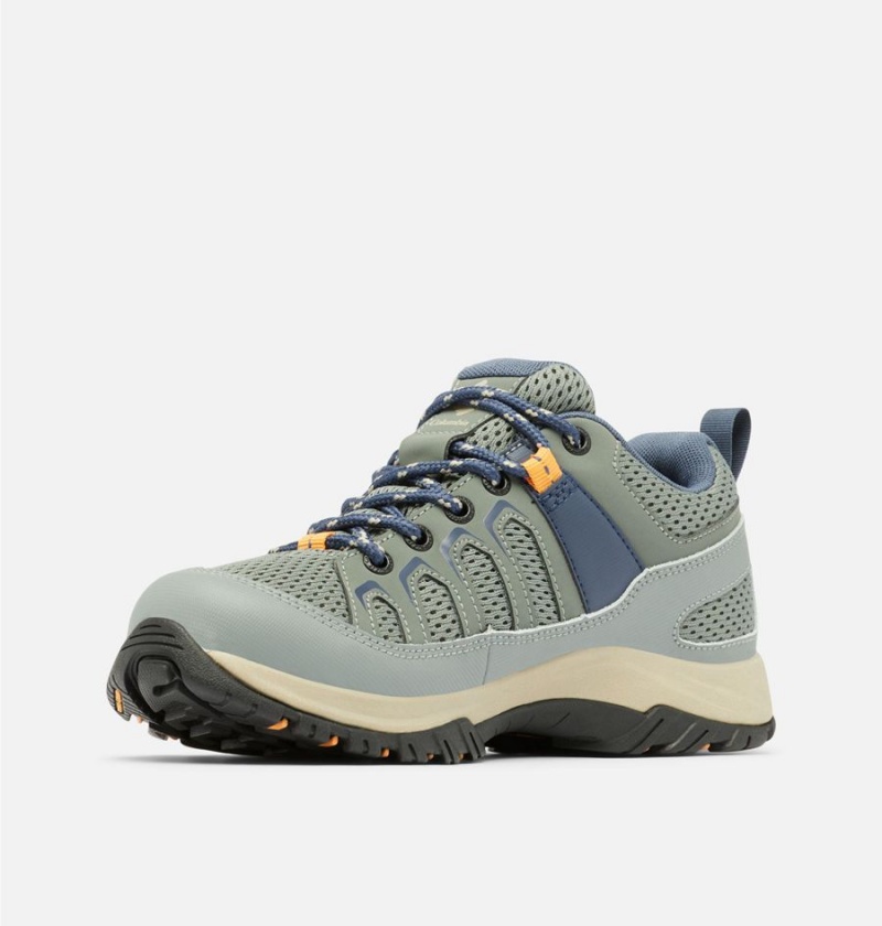 Columbia Granite Trail Waterproof Women's Hiking Shoes Olive | MGIULV-861