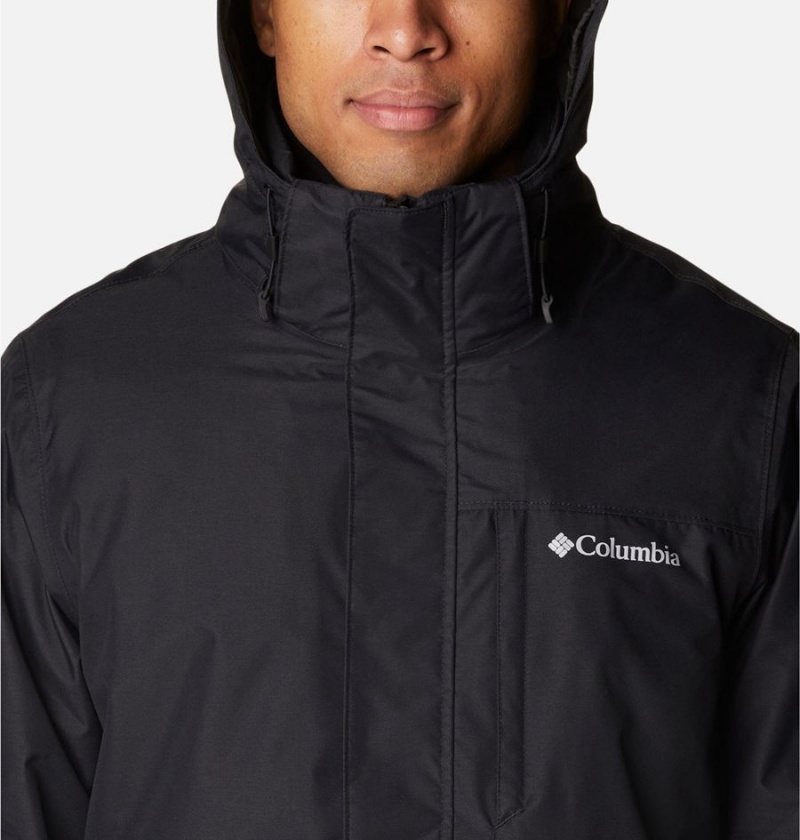 Columbia Gulfport Interchange Men's 3 In 1 Jackets Black | MAIVCX-458