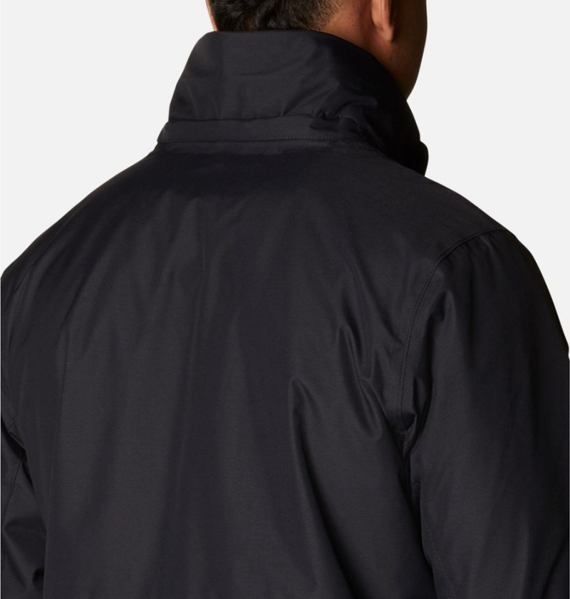 Columbia Gulfport Interchange Men's 3 In 1 Jackets Black | MAIVCX-458
