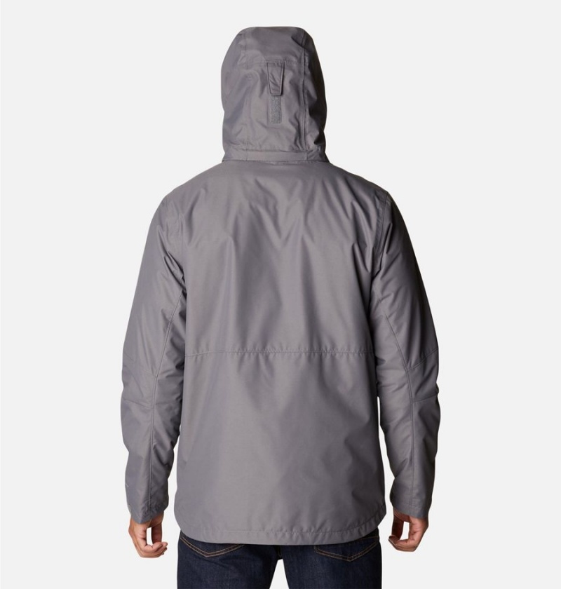 Columbia Gulfport Interchange Men's 3 In 1 Jackets Grey | VIAWQM-132