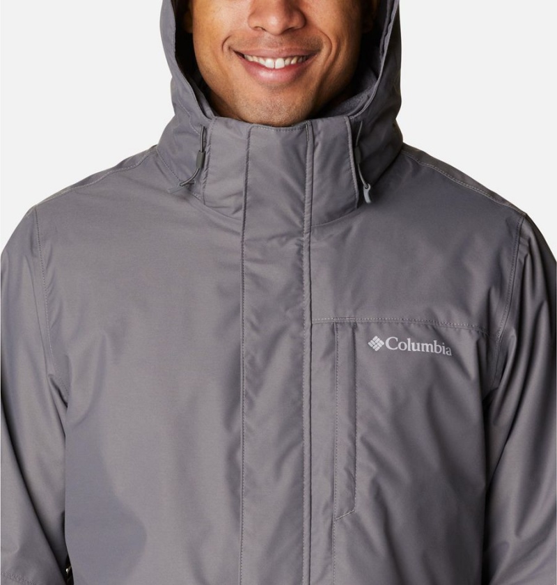 Columbia Gulfport Interchange Men's 3 In 1 Jackets Grey | VIAWQM-132