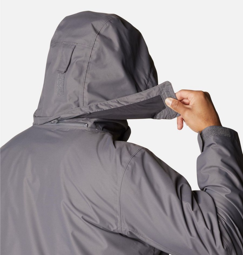 Columbia Gulfport Interchange Men's 3 In 1 Jackets Grey | VIAWQM-132