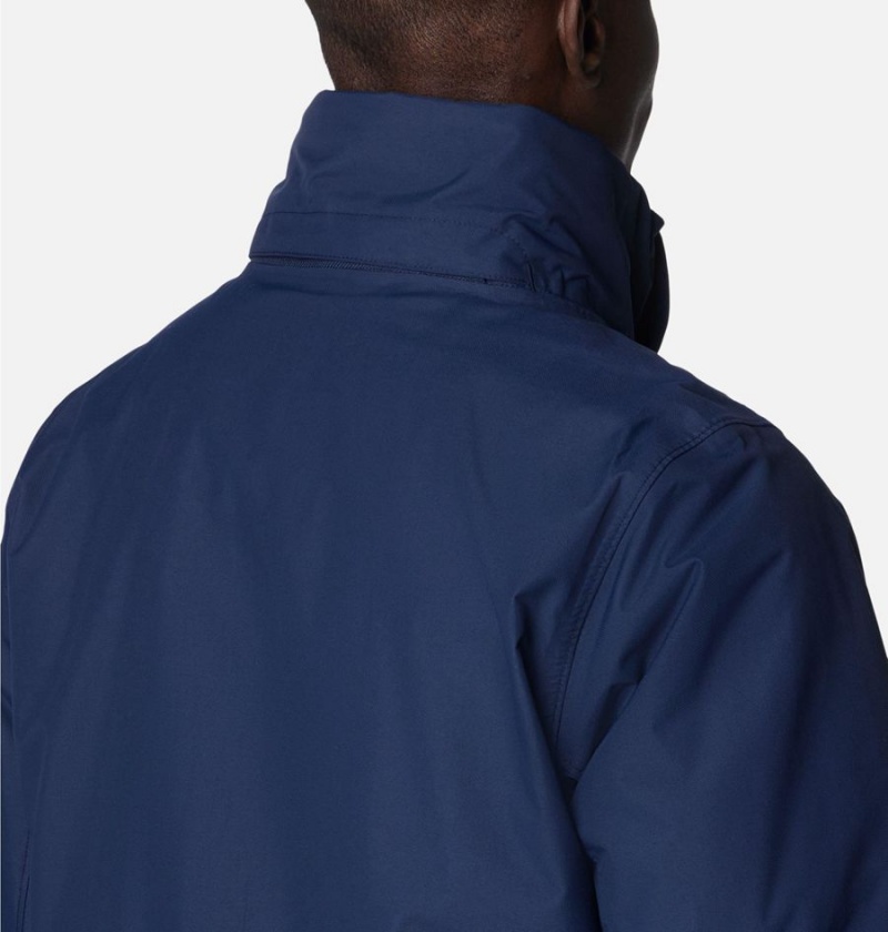 Columbia Gulfport Interchange Men's 3 In 1 Jackets Navy | MLSXFQ-905