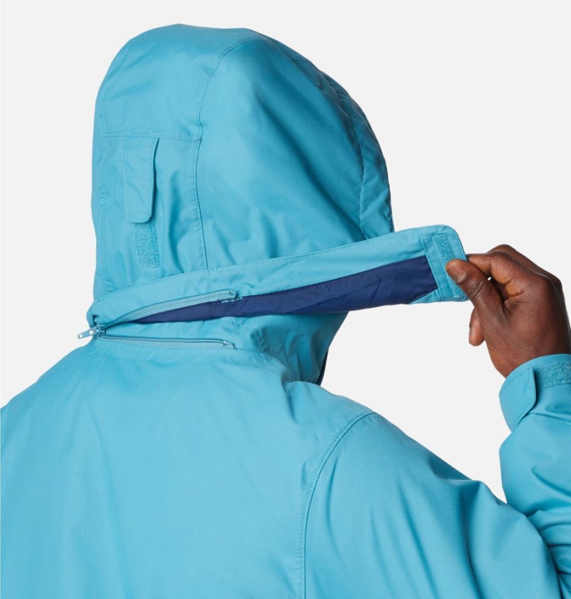 Columbia Gulfport Interchange Men's 3 In 1 Jackets Blue | WSFOCI-943