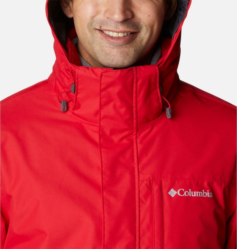 Columbia Gulfport Interchange Men's 3 In 1 Jackets Red | VOJNSK-321