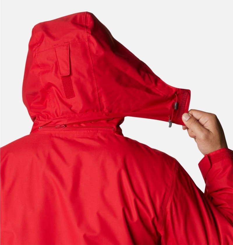 Columbia Gulfport Interchange Men's 3 In 1 Jackets Red | VOJNSK-321