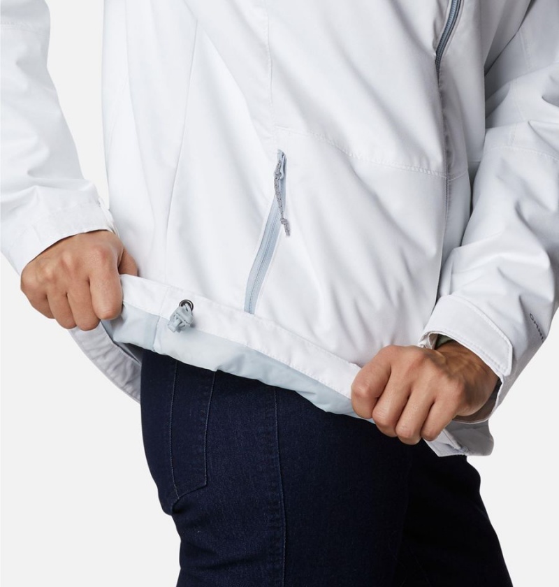 Columbia Gulfport Interchange Women's 3 In 1 Jackets White | DRIHVT-250