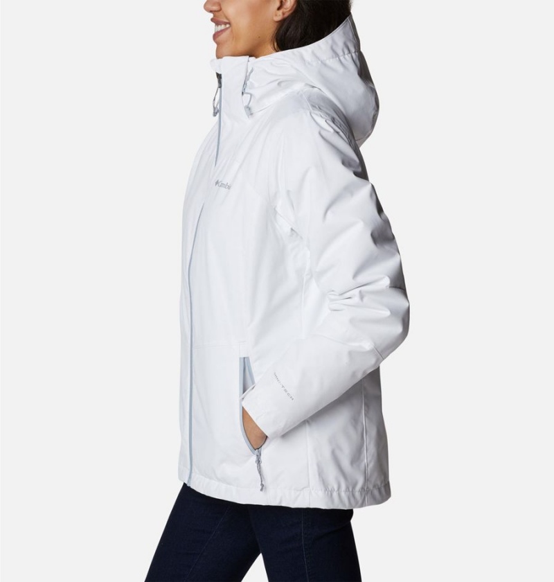 Columbia Gulfport Interchange Women's 3 In 1 Jackets White | DRIHVT-250
