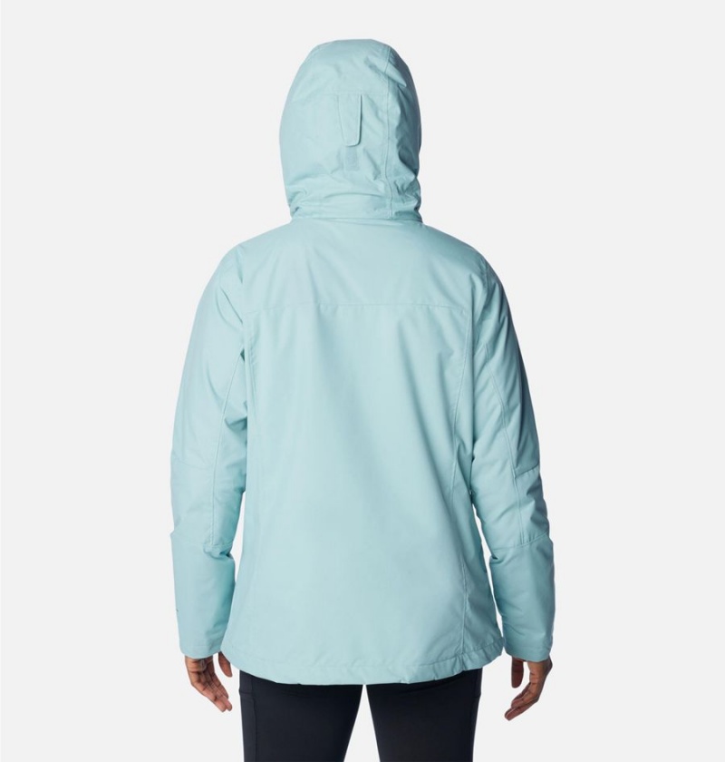 Columbia Gulfport Interchange Women's 3 In 1 Jackets Turquoise | PRKWFL-927