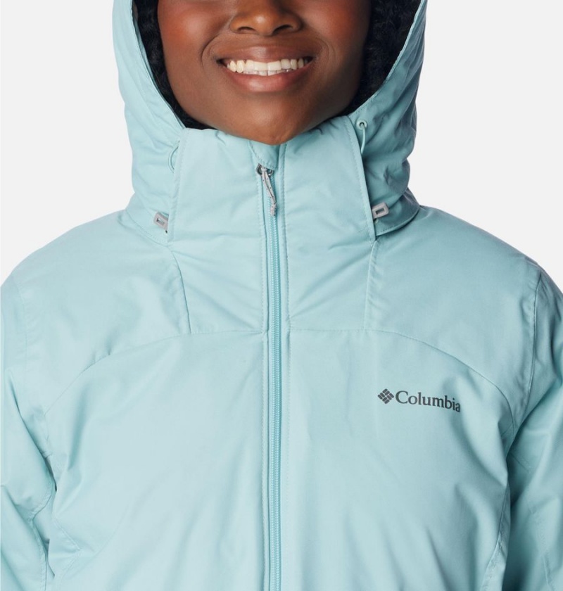 Columbia Gulfport Interchange Women's 3 In 1 Jackets Turquoise | PRKWFL-927