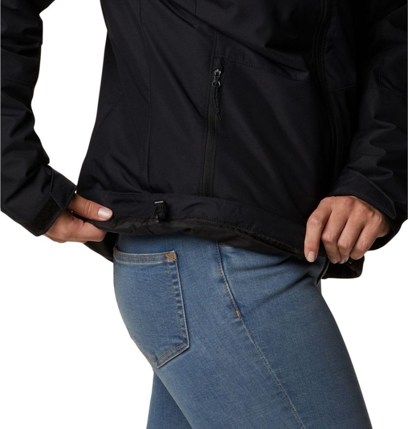 Columbia Gulfport Interchange Women's 3 In 1 Jackets Black | YCQUWJ-398