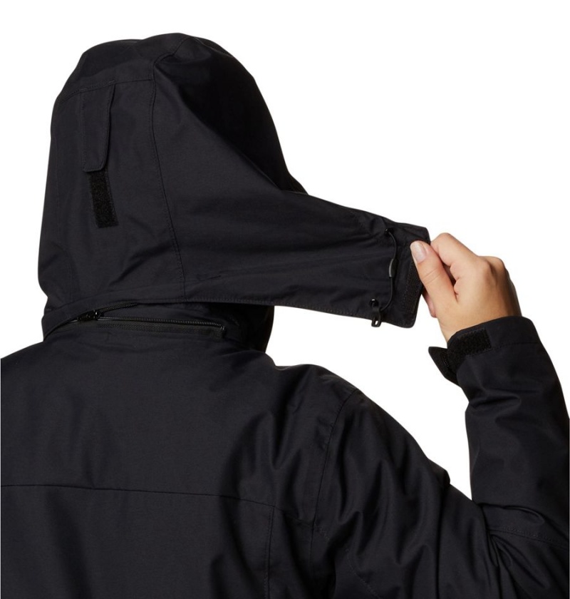 Columbia Gulfport Interchange Women's 3 In 1 Jackets Black | YCQUWJ-398