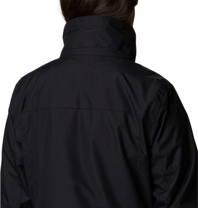 Columbia Gulfport Interchange Women's 3 In 1 Jackets Black | YCQUWJ-398