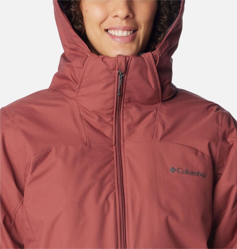 Columbia Gulfport Interchange Women's 3 In 1 Jackets Coral | ZLAHXI-476