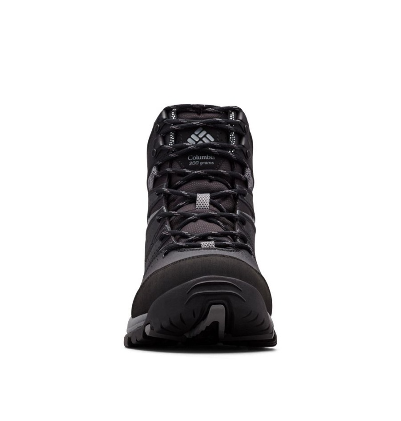 Columbia Gunnison II Omni Heat Men's Boots Black | SCTNGQ-726