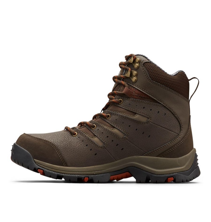 Columbia Gunnison II Omni Heat Men's Boots Brown | TANEMH-863