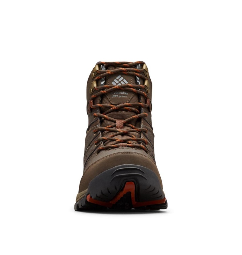 Columbia Gunnison II Omni Heat Men's Boots Brown | TANEMH-863