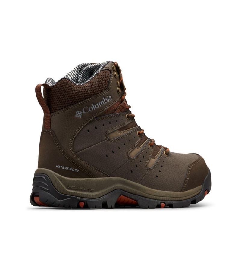 Columbia Gunnison II Omni Heat Men's Boots Brown | TANEMH-863