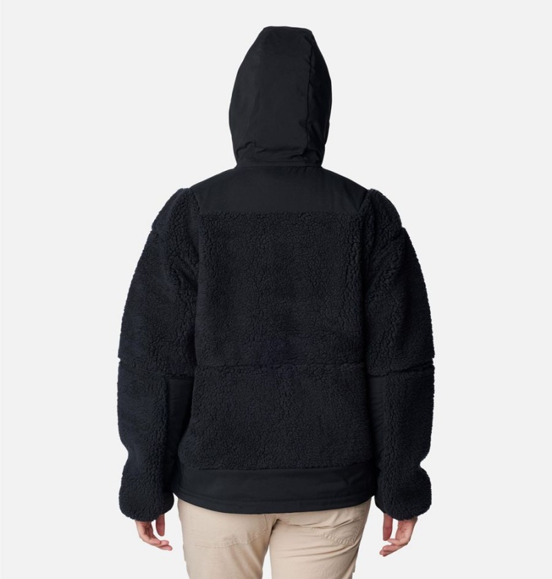 Columbia Hakatai Full Zip Women's Fleece Jacket Black | LUNOKR-745