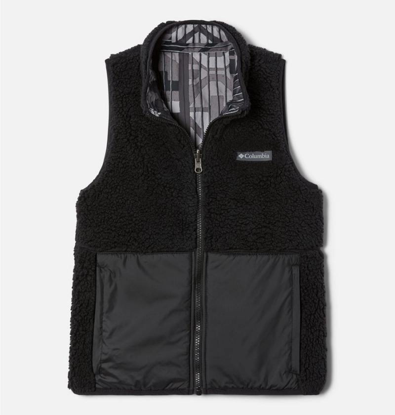 Columbia Hakatai Reversible Kids\' Vest Black | SOFUHJ-926