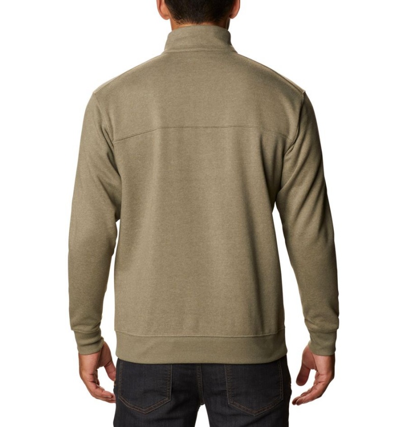 Columbia Hart Mountain II Half Zip Men's Sweatshirt Green | VKEQBP-137
