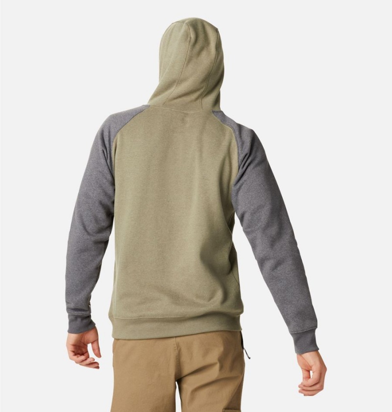 Columbia Hart Mountain II Men's Hoodie Green | FULZCR-837