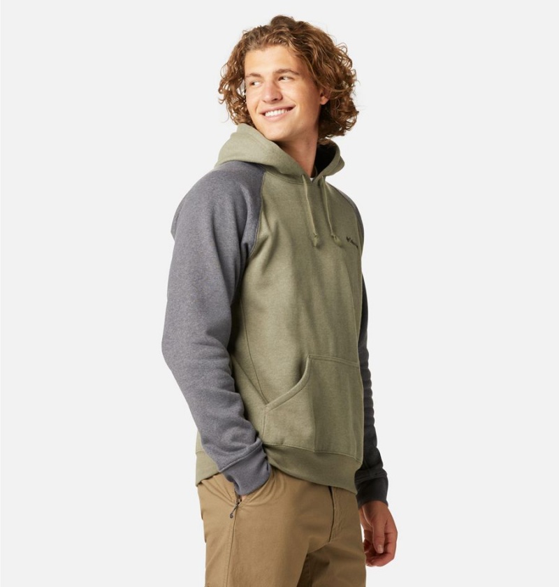 Columbia Hart Mountain II Men's Hoodie Green | FULZCR-837
