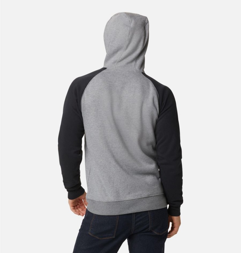 Columbia Hart Mountain II Men's Hoodie Grey | HWFVZD-708