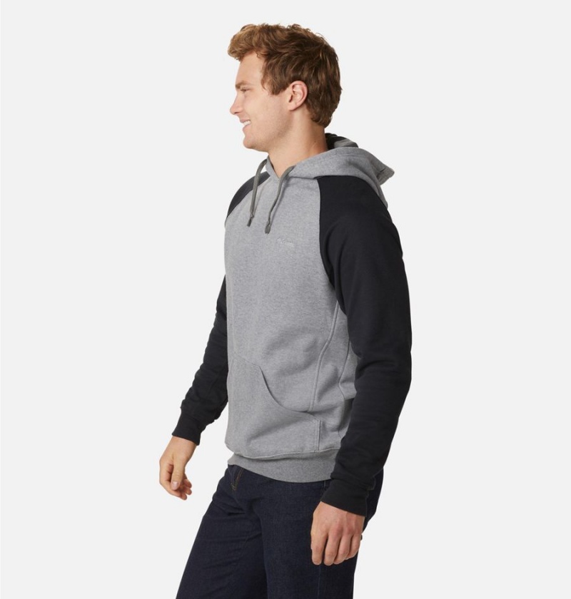 Columbia Hart Mountain II Men's Hoodie Grey | HWFVZD-708