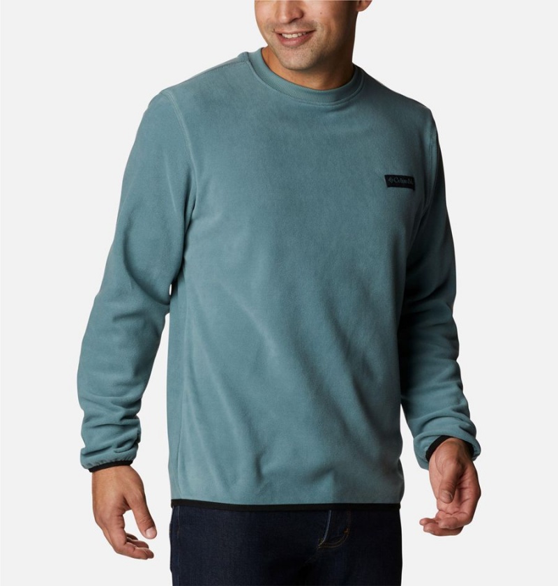 Columbia Haven Hills Fleece Crew Men's Pullover Blue | KOWRZT-356
