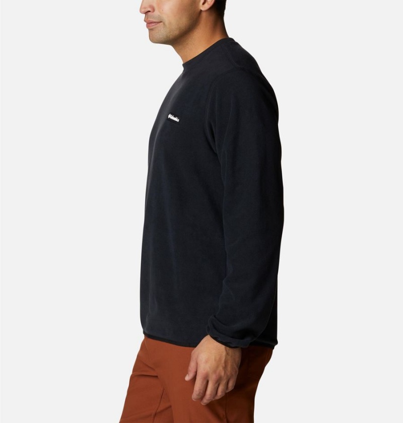 Columbia Haven Hills Fleece Crew Men's Pullover Black | YGXPDT-986