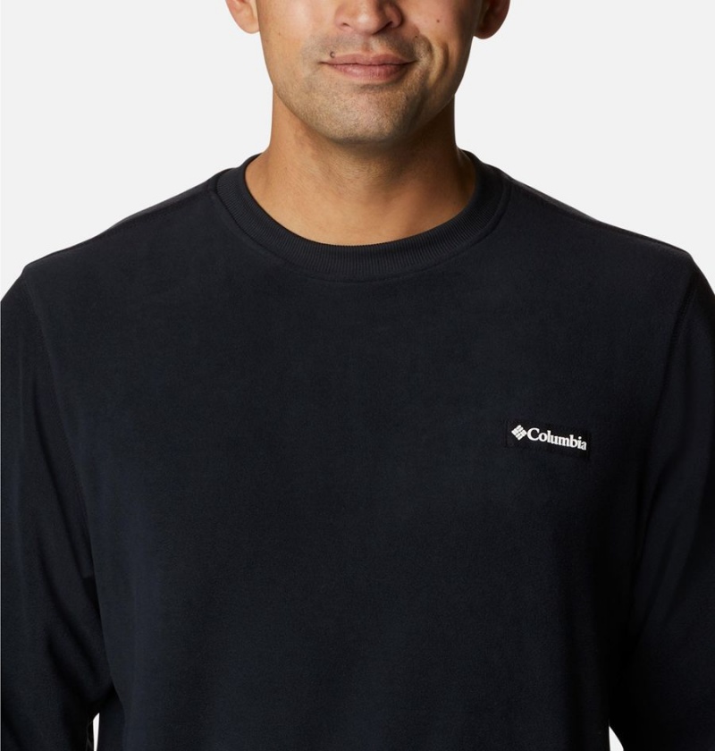 Columbia Haven Hills Fleece Crew Men's Pullover Black | YGXPDT-986
