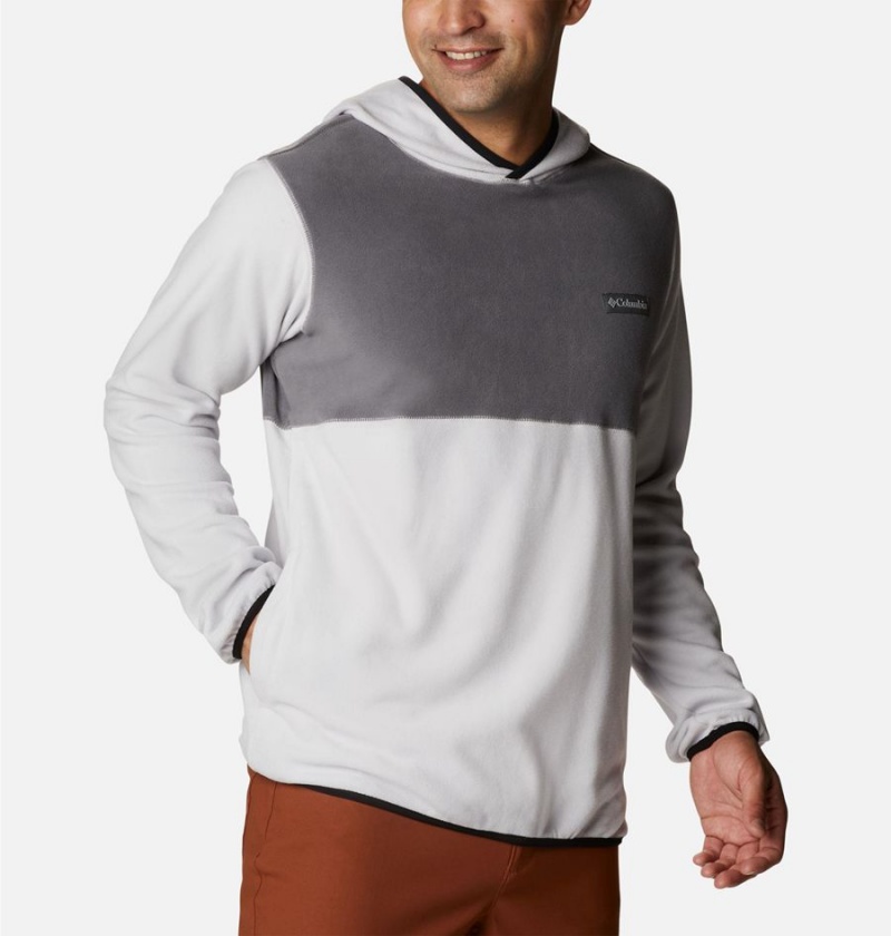 Columbia Haven Hills Fleece Men's Hoodie Grey | MKVBXZ-025